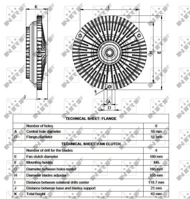 Муфта вентилятора DB 210-310 OM602