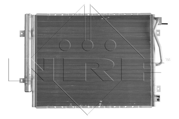 Радиатор кондиционера (с осушителем) Kia Sorento 2.5CRDI/3.3 V6 02-11