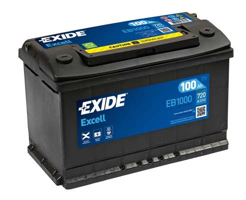 Аккумуляторная батарея 100Ah/720A (315x175x205/+R/B13) Excell