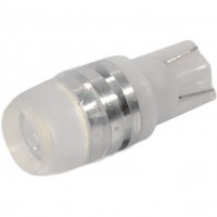 Автомобильная лампочка AllLight LED T10, 1 диод W2.1x9.5d 1W 12V, с линзой