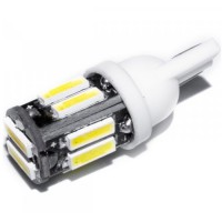 Автомобильная лампочка AllLight LED T10, 10 диодов W2.1x9.5d 12V White