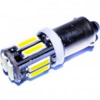 Автомобильная лампочка AllLight LED T8.5, 10 диодов BA9s 12V White