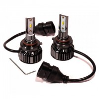 Автомобильные светодиодные LED лампочки HeadLight T18 HB3 (9005) 6000 К 30W (2 шт.)