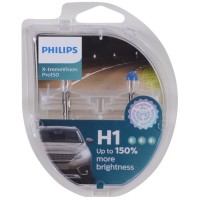Автомобильные лампочки Philips X-tremeVision Pro150 H1 +150% (2шт.)
