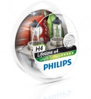 Автомобильные лампочки Philips LongLife EcoVision H4 60/55W 12V (Комплект: 2шт.)