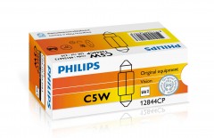 Автомобильная лампочка Philips Standard Vision 12844cp SV8.5 (T10,5x36), C5W 12 V