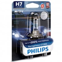Автомобильная лампочка Philips Racing Vision GT200 H7 55W 12V