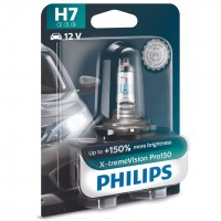 Автомобильная лампочка Philips X-tremeVision Pro150 H7 +150%