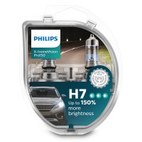 Автомобильная лампочка Philips X-tremeVision Pro150 H7 +150% 12972XVPS2 (комплект 2шт.)