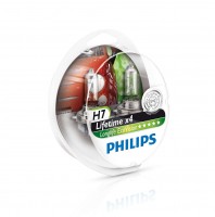 Автомобильные лампочки Philips LongLife EcoVision H7 55W 12V (Комплект: 2шт.)