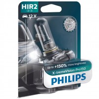 Автомобильная лампочка Philips X-tremeVision Pro150 HIR2 +150%
