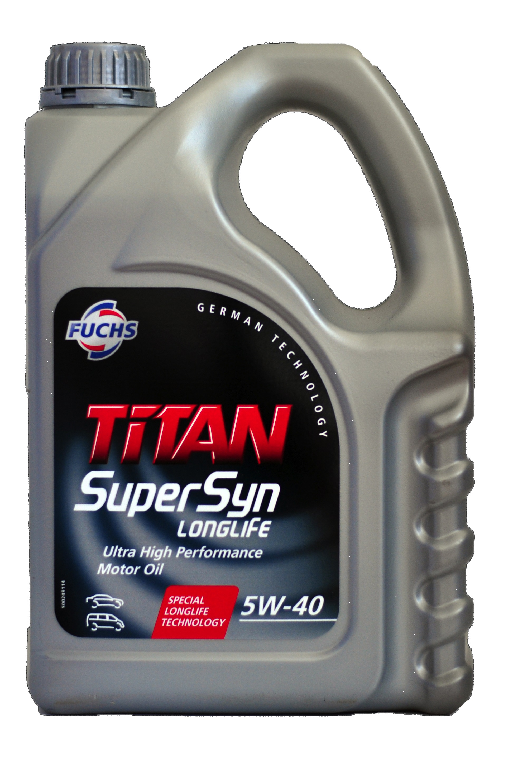 Масло моторное Fuchs TITAN SUPERSYN LONGLIFE 5W-40, 4 л (600721954) Fuchs 600721954