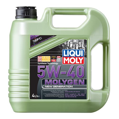 Масло моторное Liqui Moly Molygen New Generation 5W-40, 4 л (9054) Liqui Moly 9054