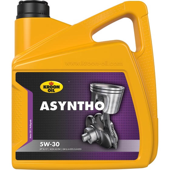 Масло моторное Kroon-Oil ASYNTHO 5W-30, 4 л (34668) Kroon oil 34668