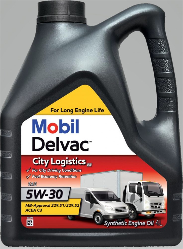 Масло моторное Mobil DELVAC CITY LOG M 5W-30, 4 л (153904) Mobil 153904
