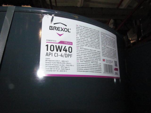 Масло моторное BREXOL TRUCK POWERTECH 10W-40 CI-4/DPF E6, 200 л (48391050994) BREXOL 48391050994