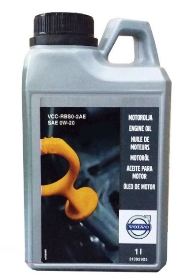 Масло моторное Volvo Engine Oil 0W-20, 1 л (31392923) Volvo 31392923