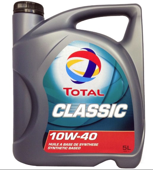 Масло моторное TOTAL CLASSIC 10W-40, 5л (156357) Total 156357