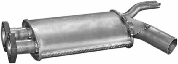 Средний глушитель выхлопных газов