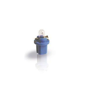 Лампа розжарювання BAX8, 5d / 1,5 Blue12V 1.2W BAX8, 5d / 1,5 blue (про-во Philips)