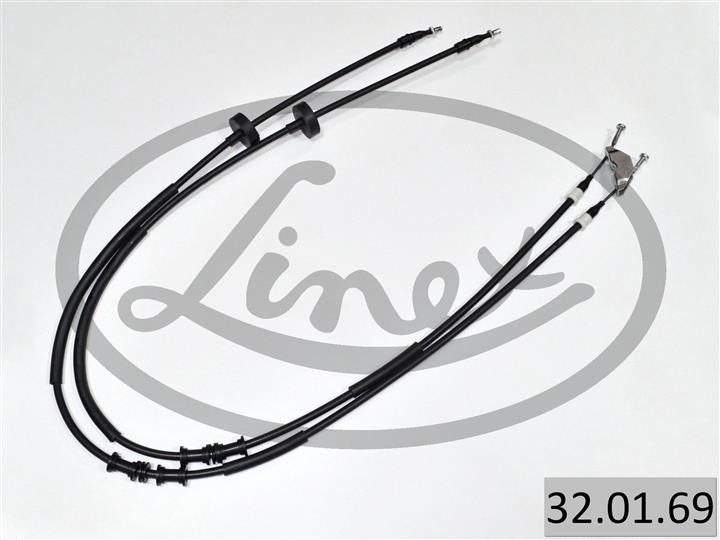 Трос ручника (задний) Opel Zafira A 1.6-2.2DTI 16V 00-05 (1680/1495+1495)