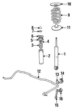 Тарелка пружины BMW 5 (E28)/6 (E24)/X3 (E83) 03-11 N52/M54/N20/M30/M51