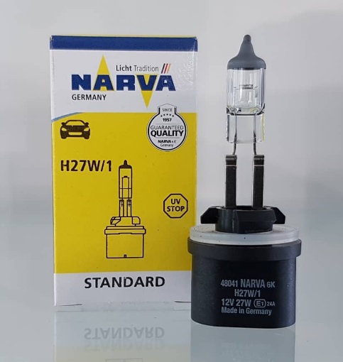 Лампа розжарювання H27w/1 12v 27w Pg13 (про-во Narva)