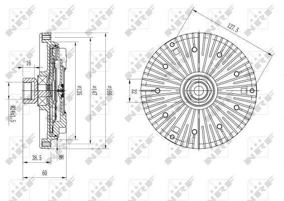 Муфта вентилятора Audi A6/A8 1.8-4.2 94-05