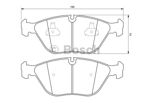 Колодки тормозные (передние) Audi A8/BMW 7 (E38)/VW Golf IV 94-