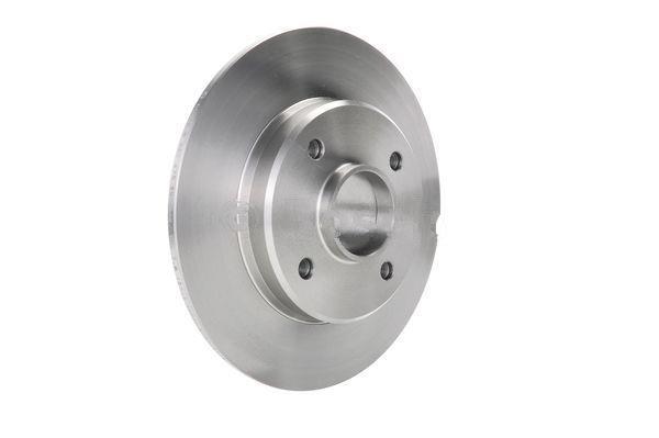 Диск тормозной (задний) Citroen C3/C4 /Peugeot 207/307 05- (249х9) (без подшипника) (с покрытием)