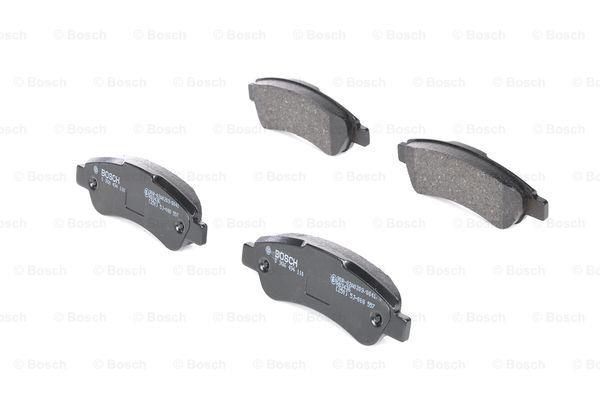 Колодки тормозные (задние) Fiat Ducato/Citroen Jumper/Peugeot Boxer 06- (Bosch)