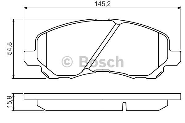 Колодки тормозные (передние) Citroen C4/Peugeot 4008 12-/Mitsubishi Lancer/Outlander 03-/Jeep/Dodge