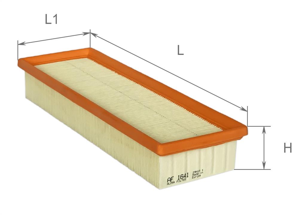Фільтр повітряний RENAULT LAGUNA 1.8-2.0 93-, ESPACE 2.0 96-00 