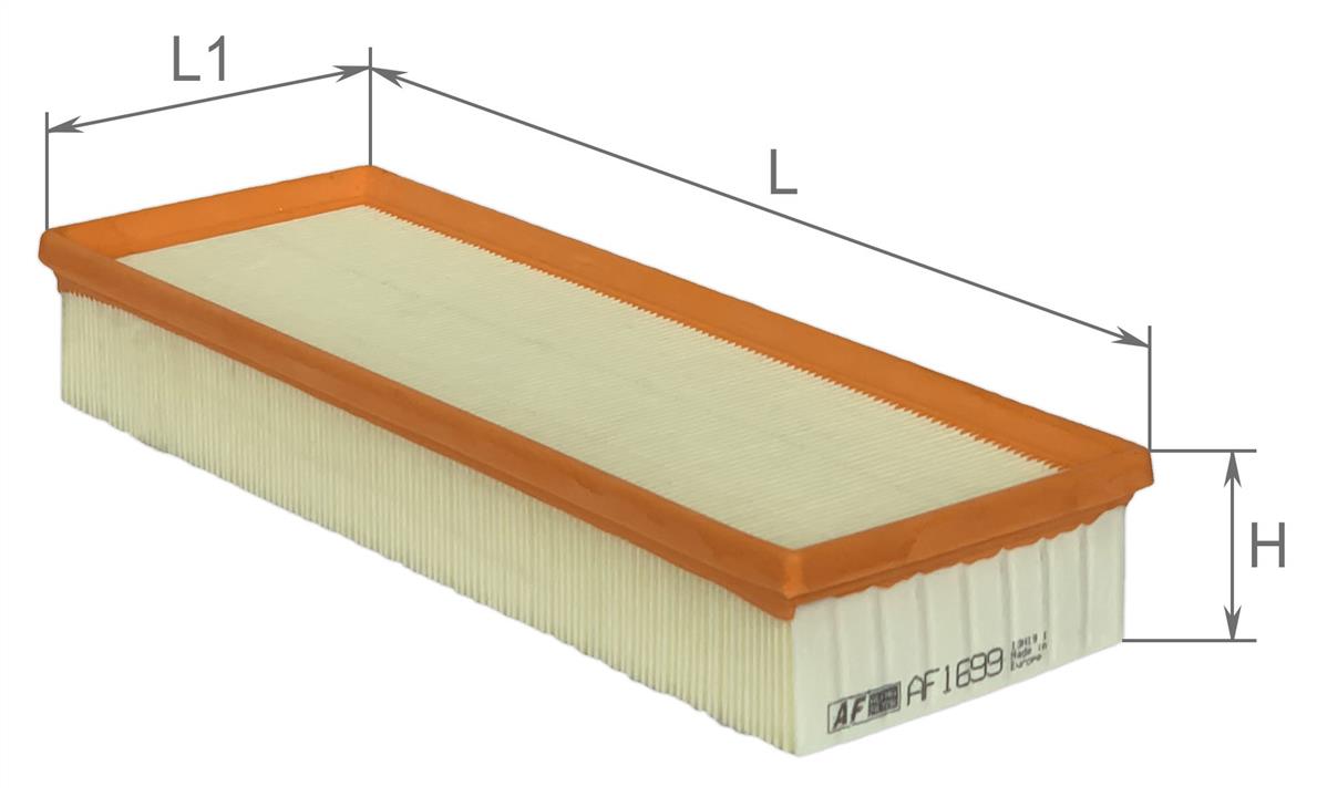 Фільтр повітряний SEAT CORDOBA, IBIZA 1.9TDI 99-, VW POLO 1.9 TDI 99-01 