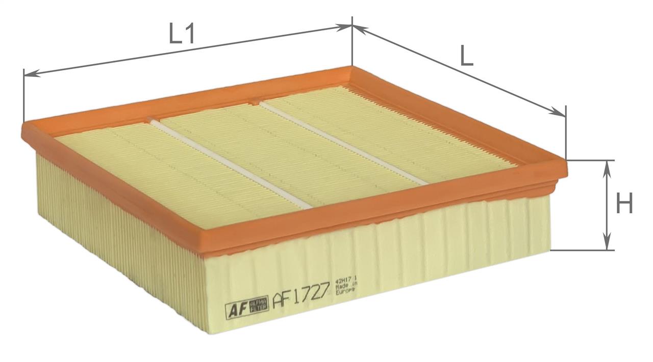 Фільтр повітряний FORD TRANSIT 2.0 91-94, 2.5D 88-91, 2.5DI 91- 