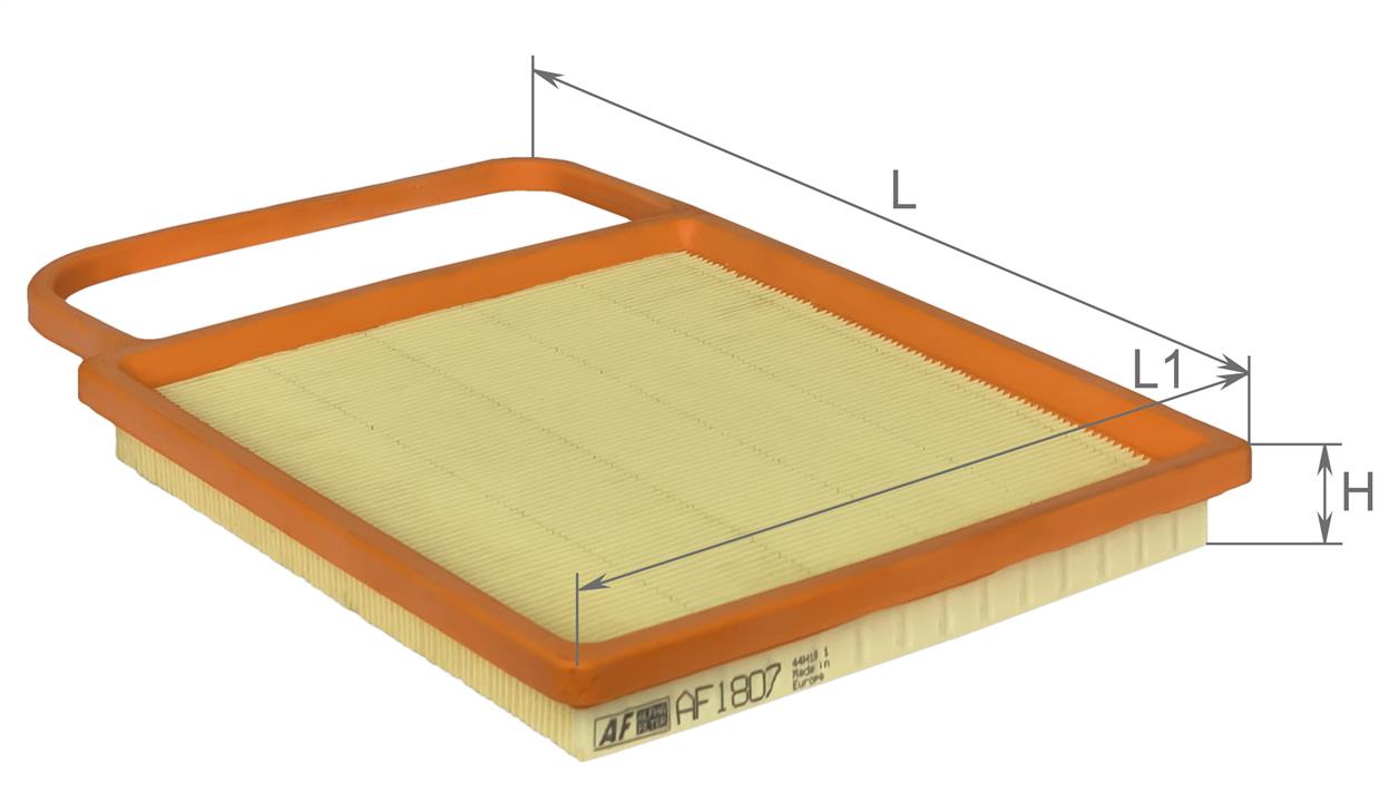 Фільтр повітряний VW POLO IV 11-, SKODA FABIA 1.2 08- 