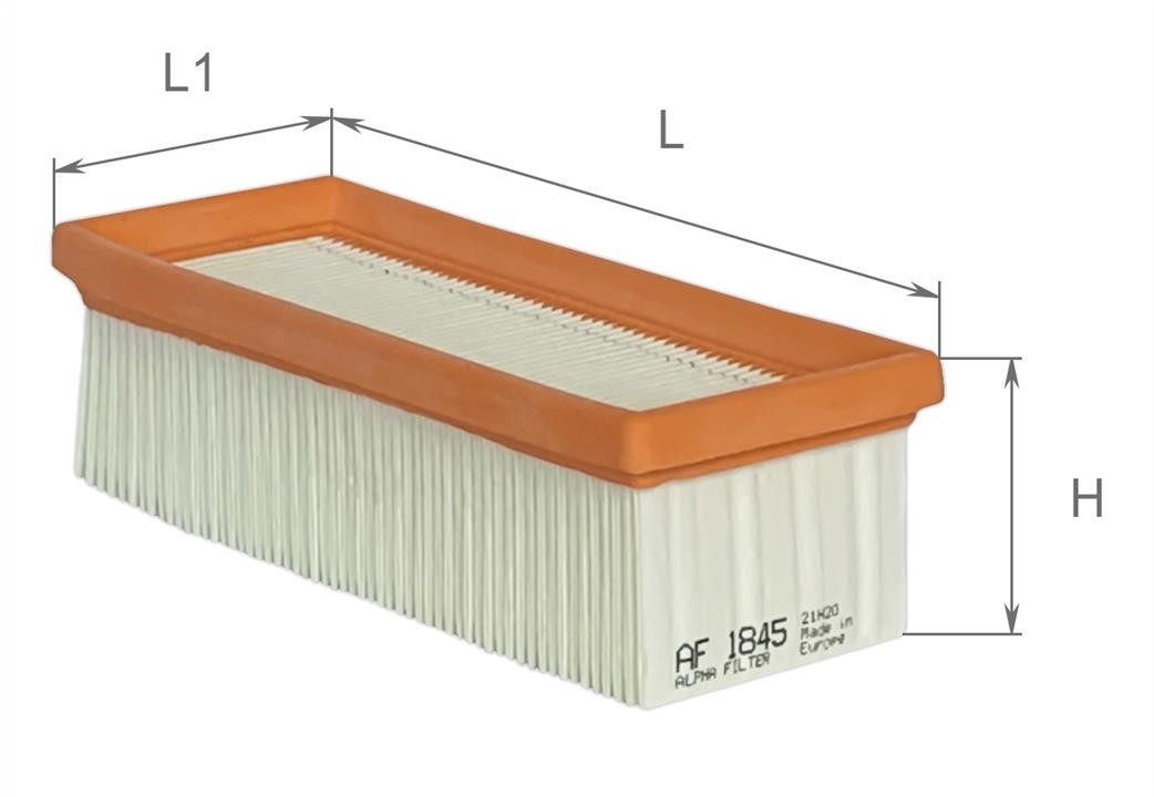 Фільтр повітряний RENAULT CLIO 1.2 01-, KANGOO 1.2 01- 