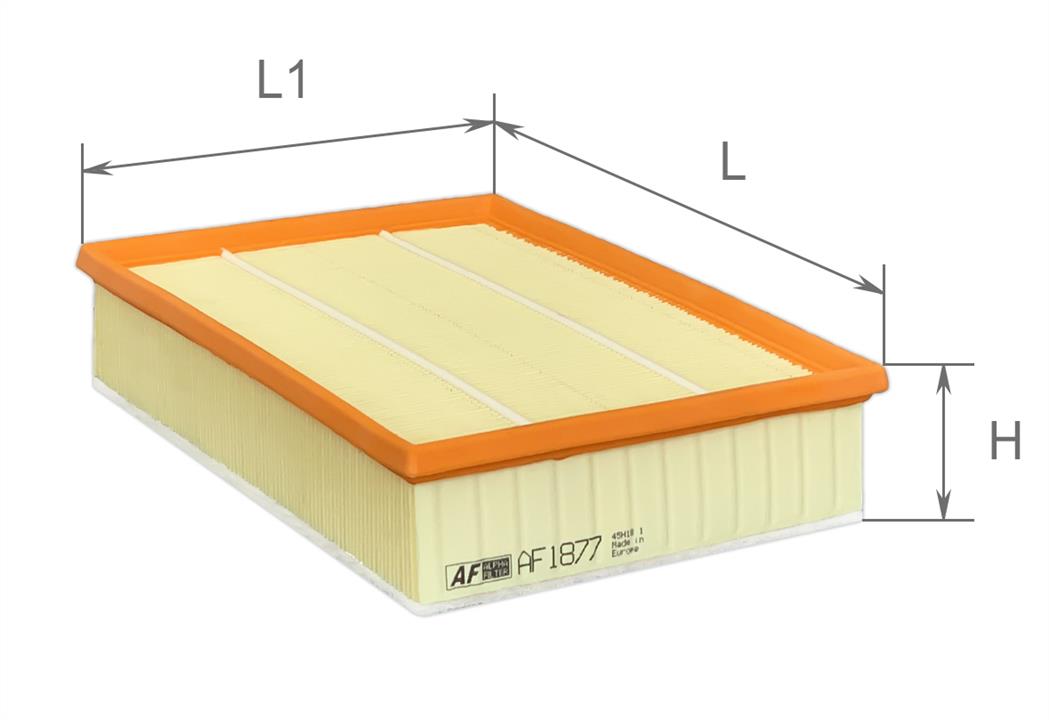 Фільтр повітряний OPEL MOVANO 10-, RENAULT MASTER 10- 