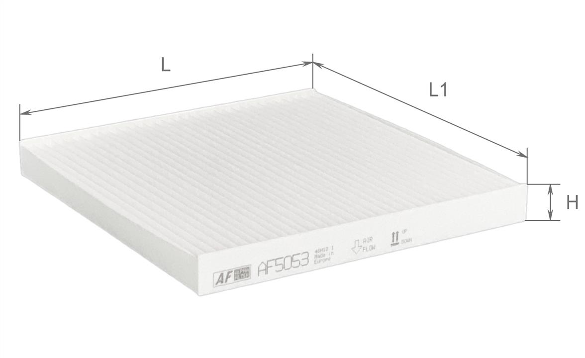 Фільтр салону FIAT DUCATO 06-, CITROEN JUMPER 06-, PEUGEOT BOXER 06- 