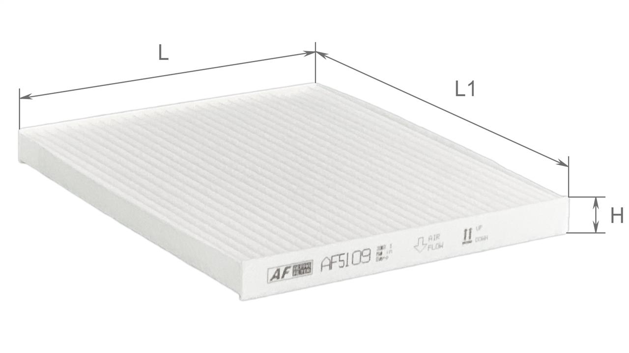 Фільтр салону HYUNDAI ACCENT 05- 