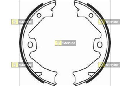 Тормозные колодки барабанные, к-кт.