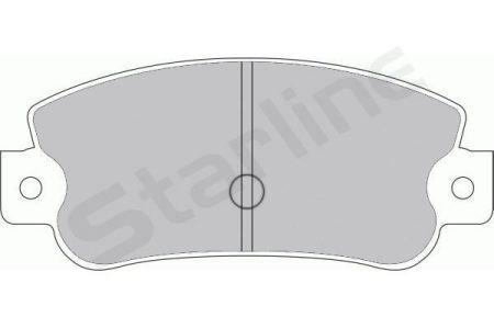 Колодки тормозные дисковые, к-кт.